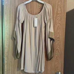 James & Joy beige dress XS